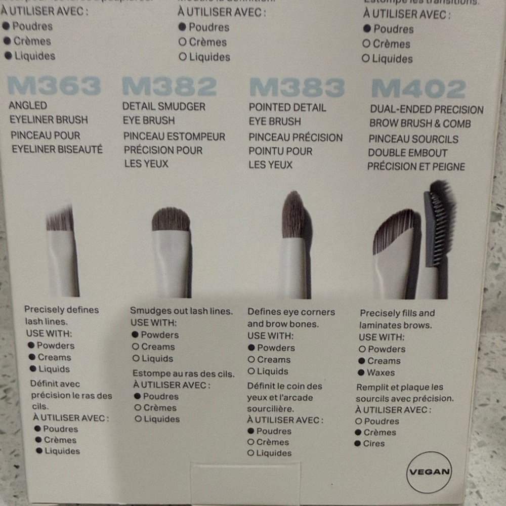 Morphe Eye Want It All Brush Set - White and Black - Picture 4 of 6